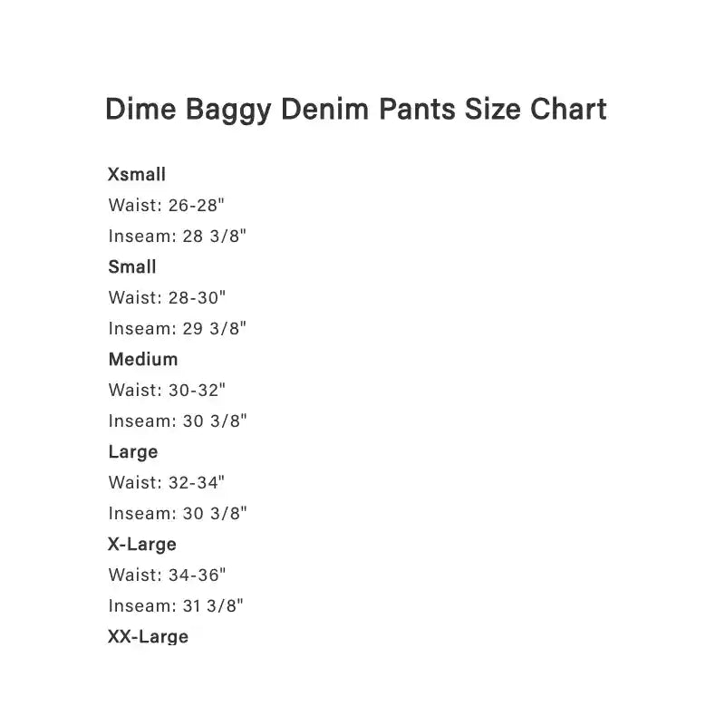 Dime Baggy Denim Pants, khaki - Tiki Room Skateboards - 7