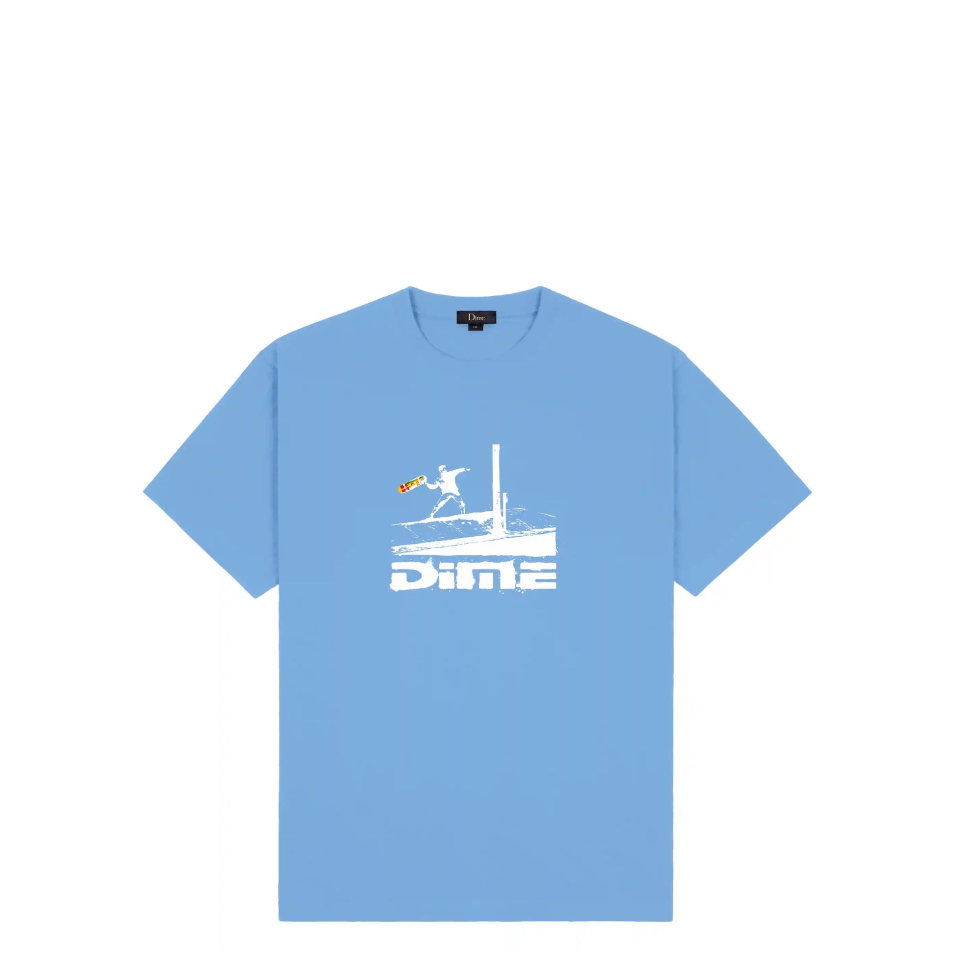 Dime Banky T-Shirt, true blue - Tiki Room Skateboards - 1