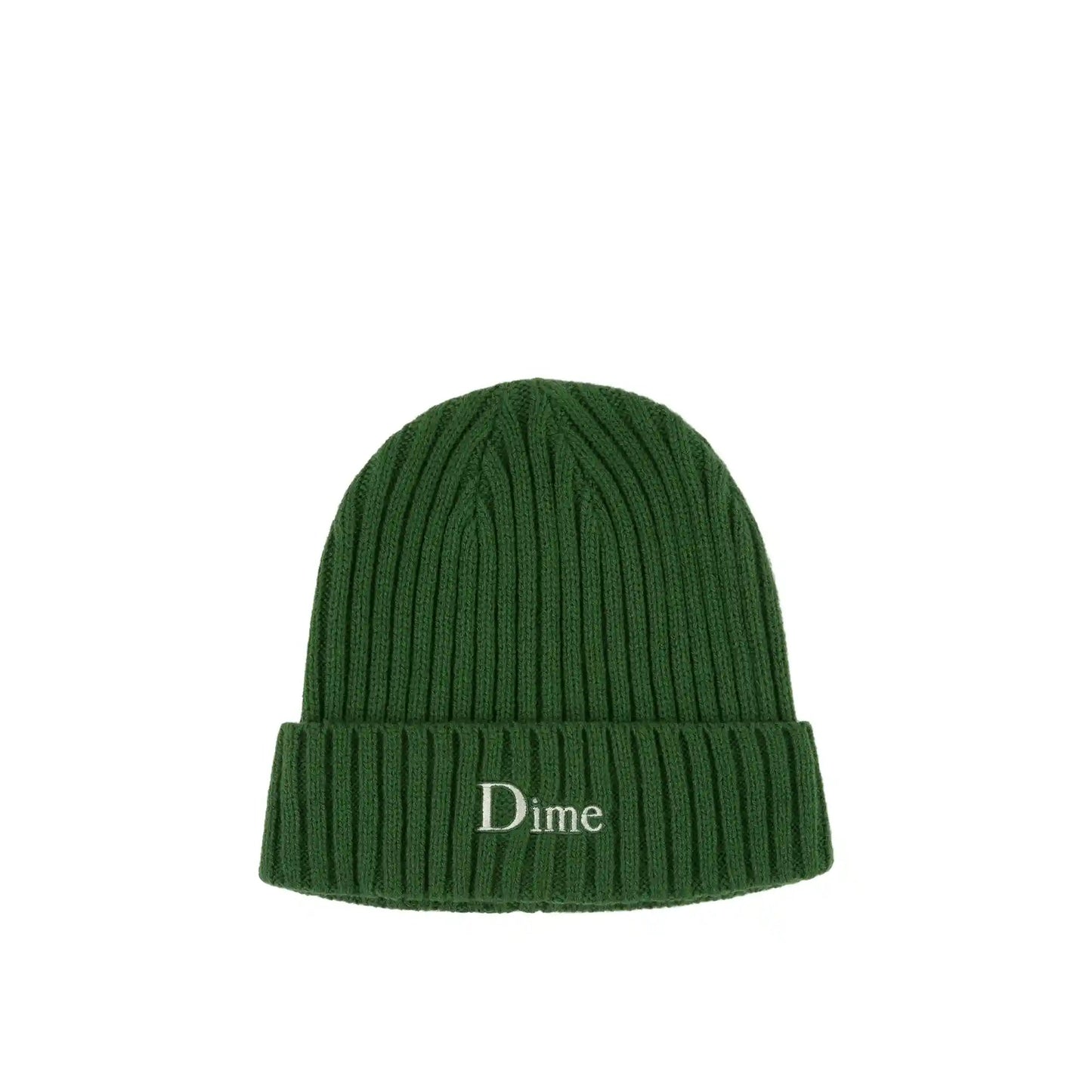 Dime Classic Fold Beanie, ivy green