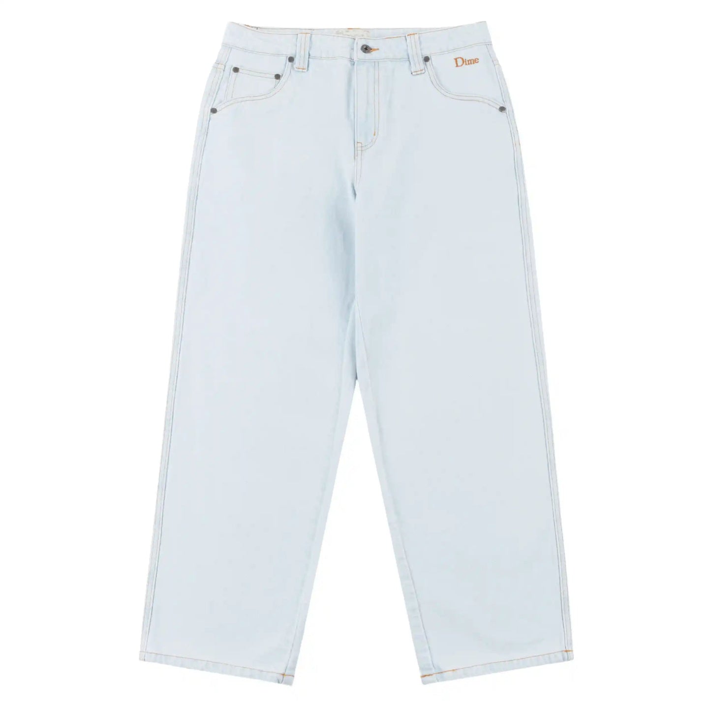 Dime Classic Relaxed Denim Pants, light washed