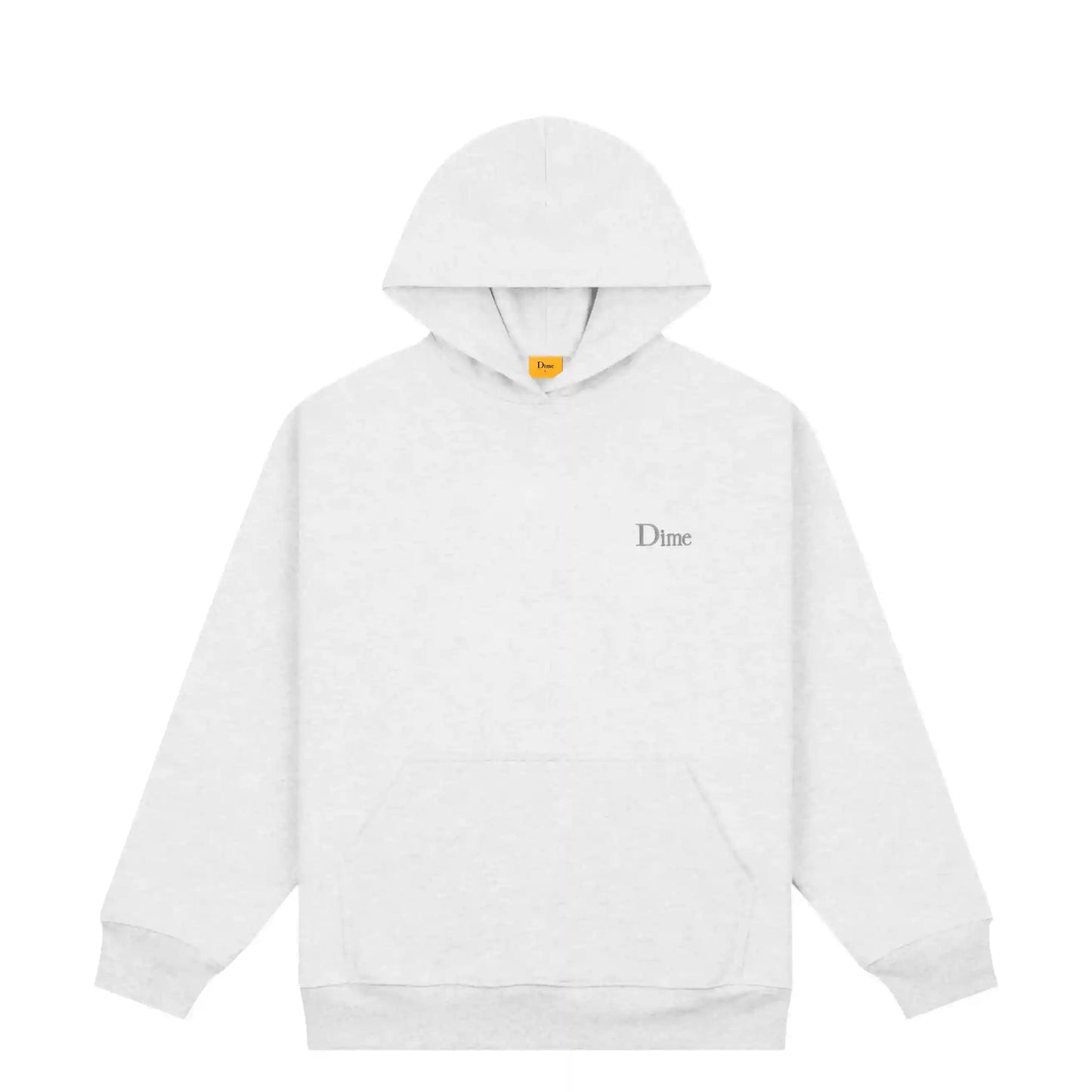 Dime Classic Small Logo Hoodie, ash - Tiki Room Skateboards - 1