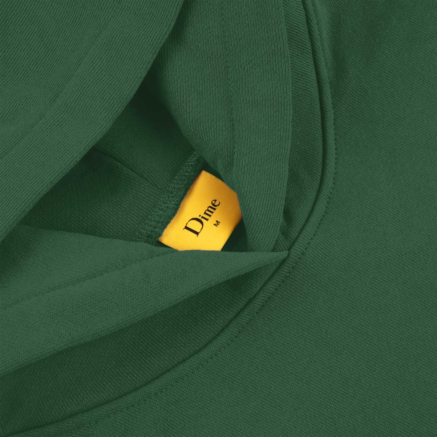 Dime Classic Small Logo Hoodie, rainforest - Tiki Room Skateboards - 2