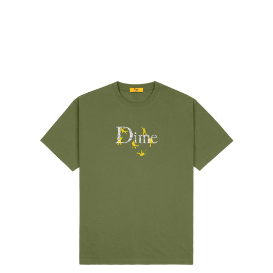 Dime Classic Summit T-shirt, eucalyptus - Tiki Room Skateboards - 1