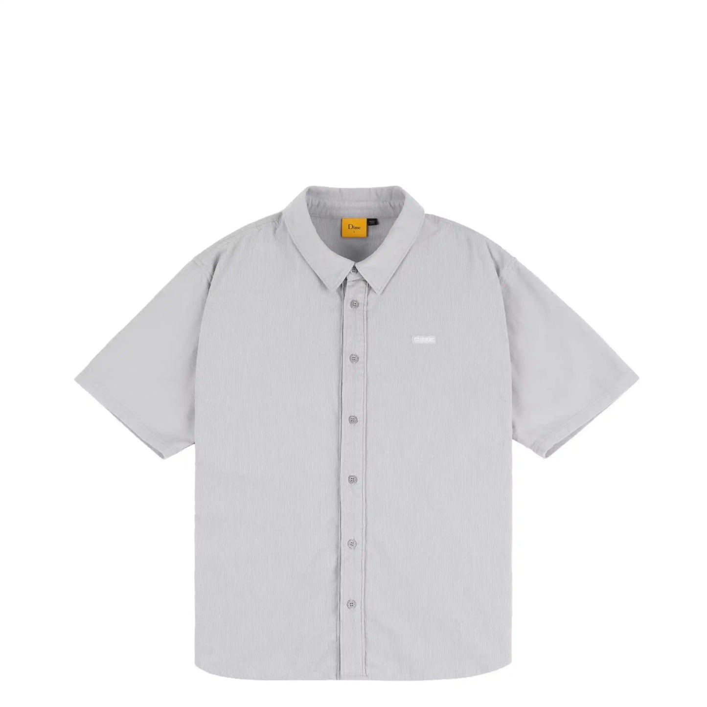 Dime Corduroy S/S Shirt, light gray