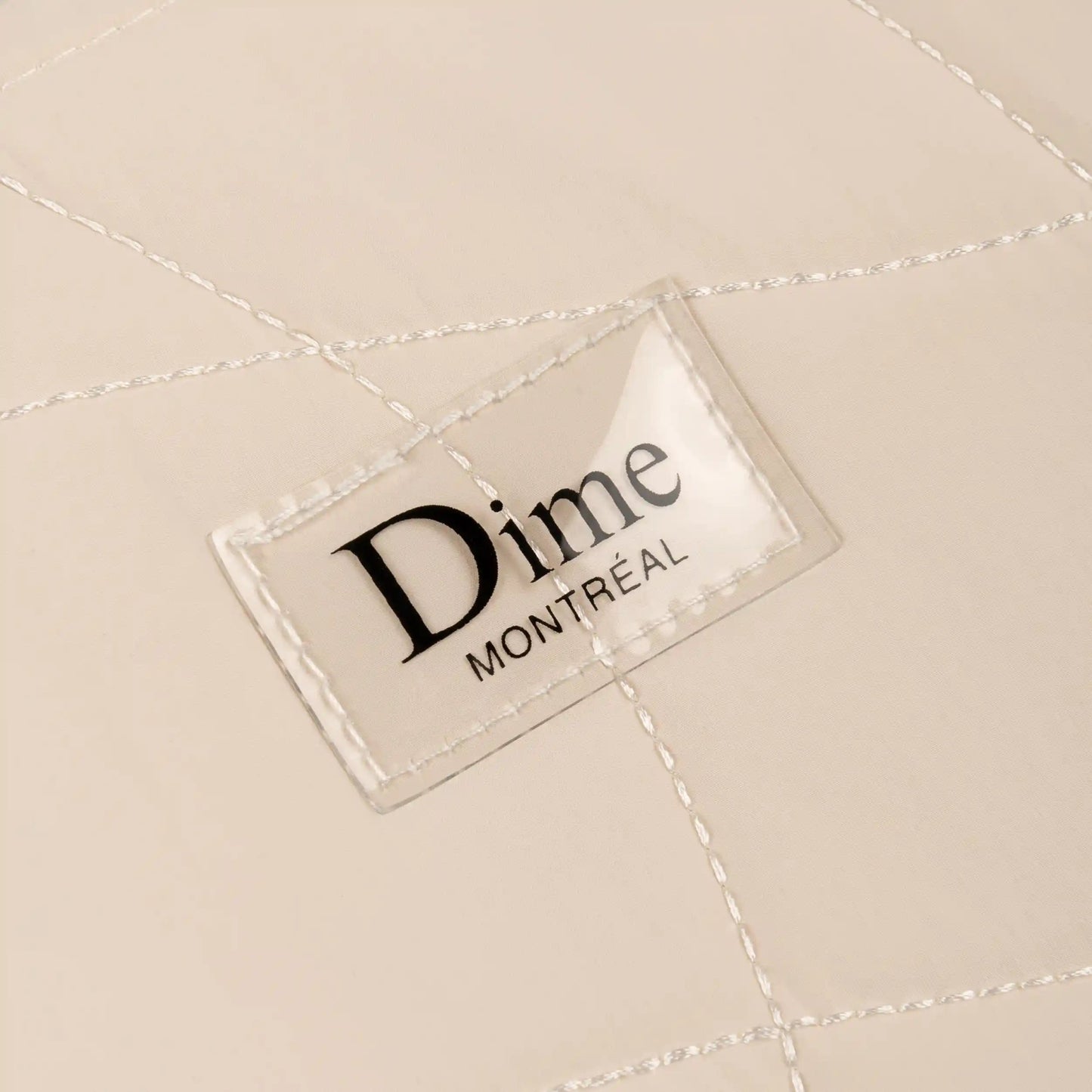 Dime Quilted Tote Bag, tan - Tiki Room Skateboards - 5