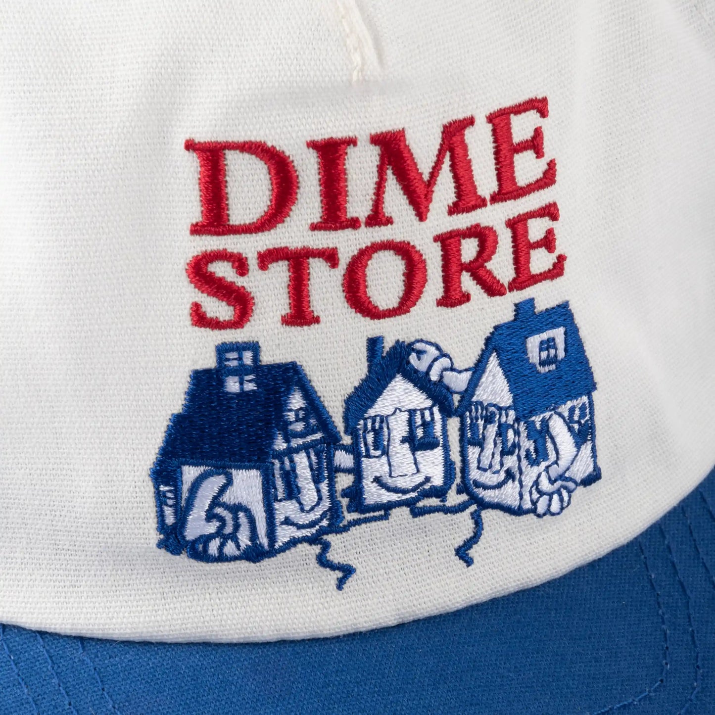 Dime Skateshop Worker Cap, ocean blue - Tiki Room Skateboards - 4