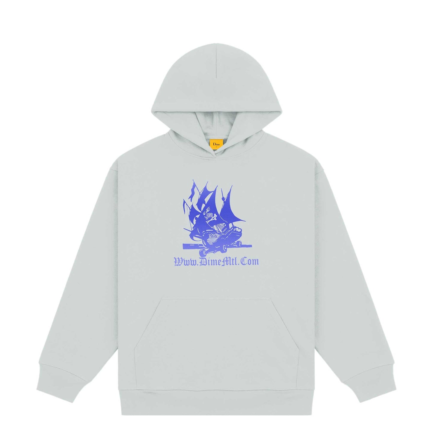 Dime Torrent Hoodie, ice water - Tiki Room Skateboards - 1