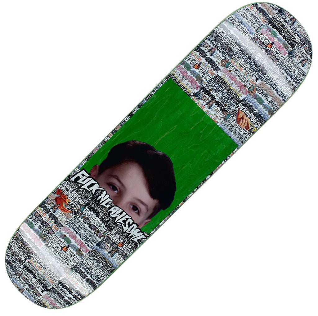 Fucking Awesome Gino - Logo Class Photo Deck (8.25") - Tiki Room Skateboards - 1