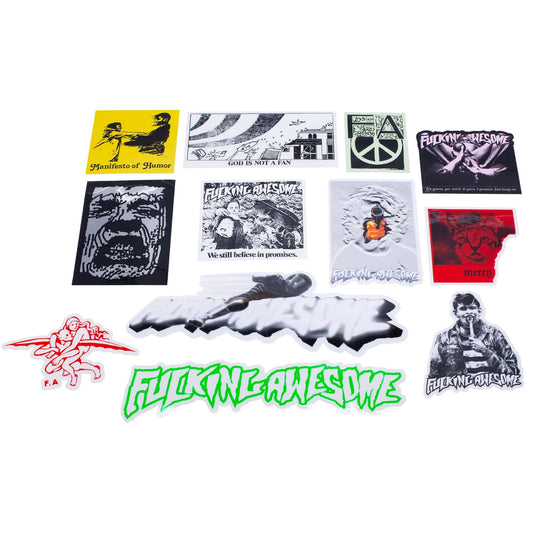 Fucking Awesome Holiday 2022 Sticker Pack (12 Pack) - Tiki Room Skateboards - 1