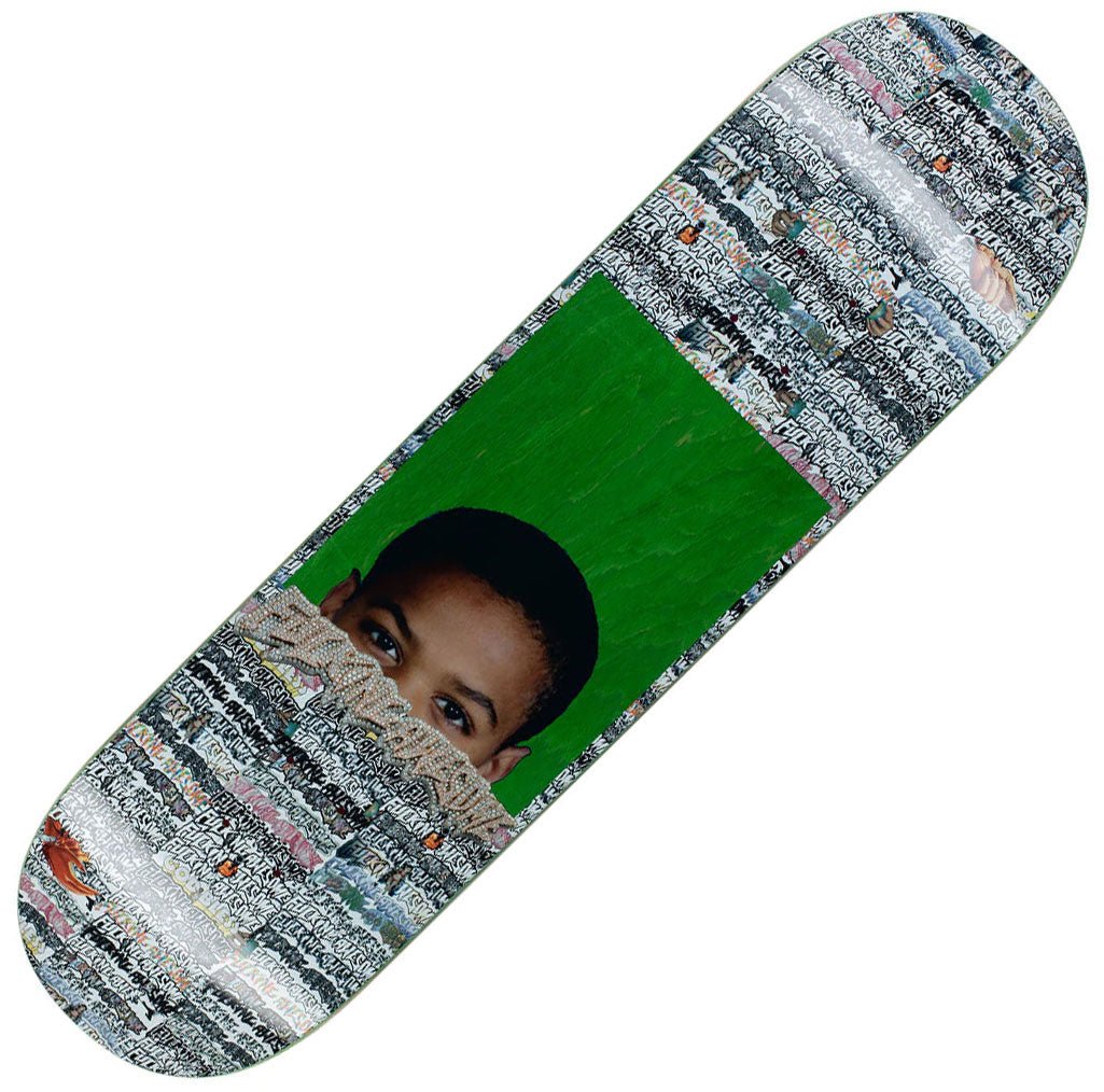 Fucking Awesome TJ - Logo Class Photo Deck (8.0") - Tiki Room Skateboards - 1