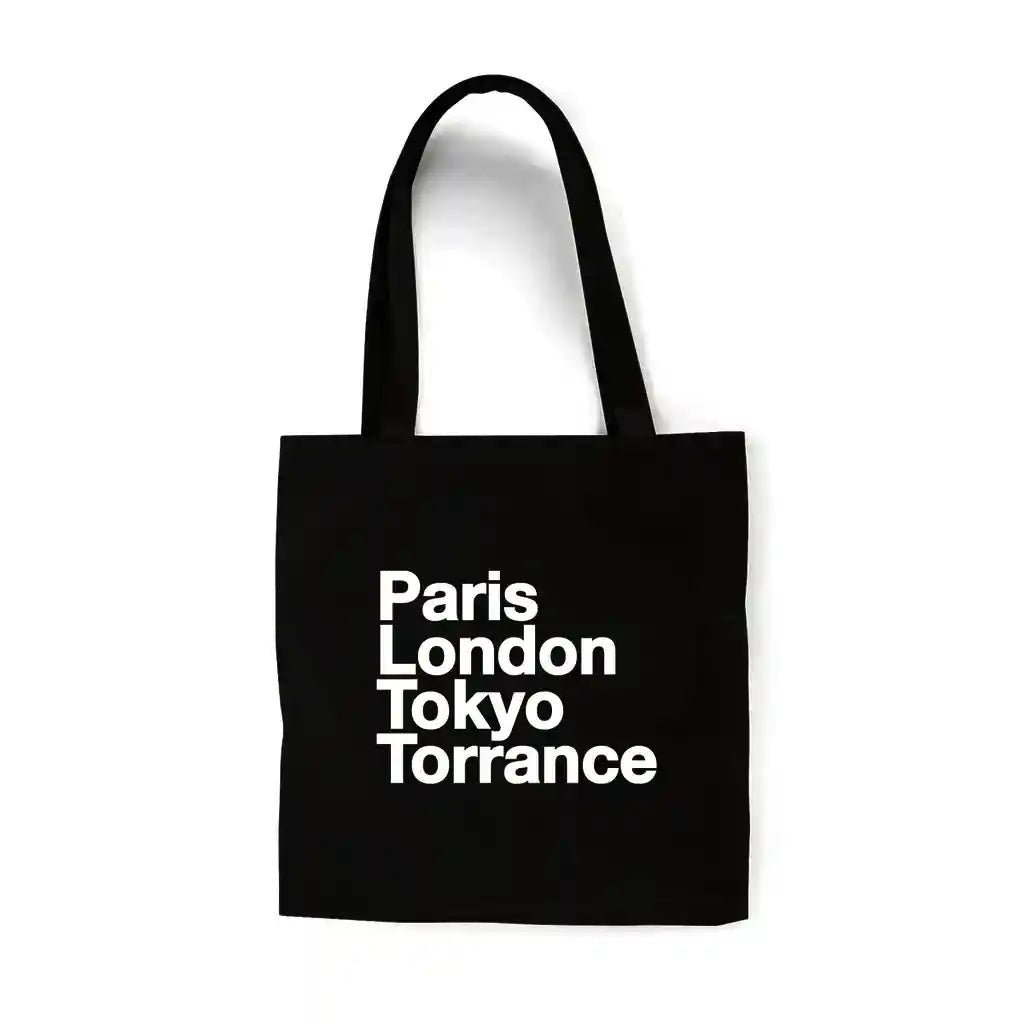 Girl Torrance Logo Tote, black - Tiki Room Skateboards - 1
