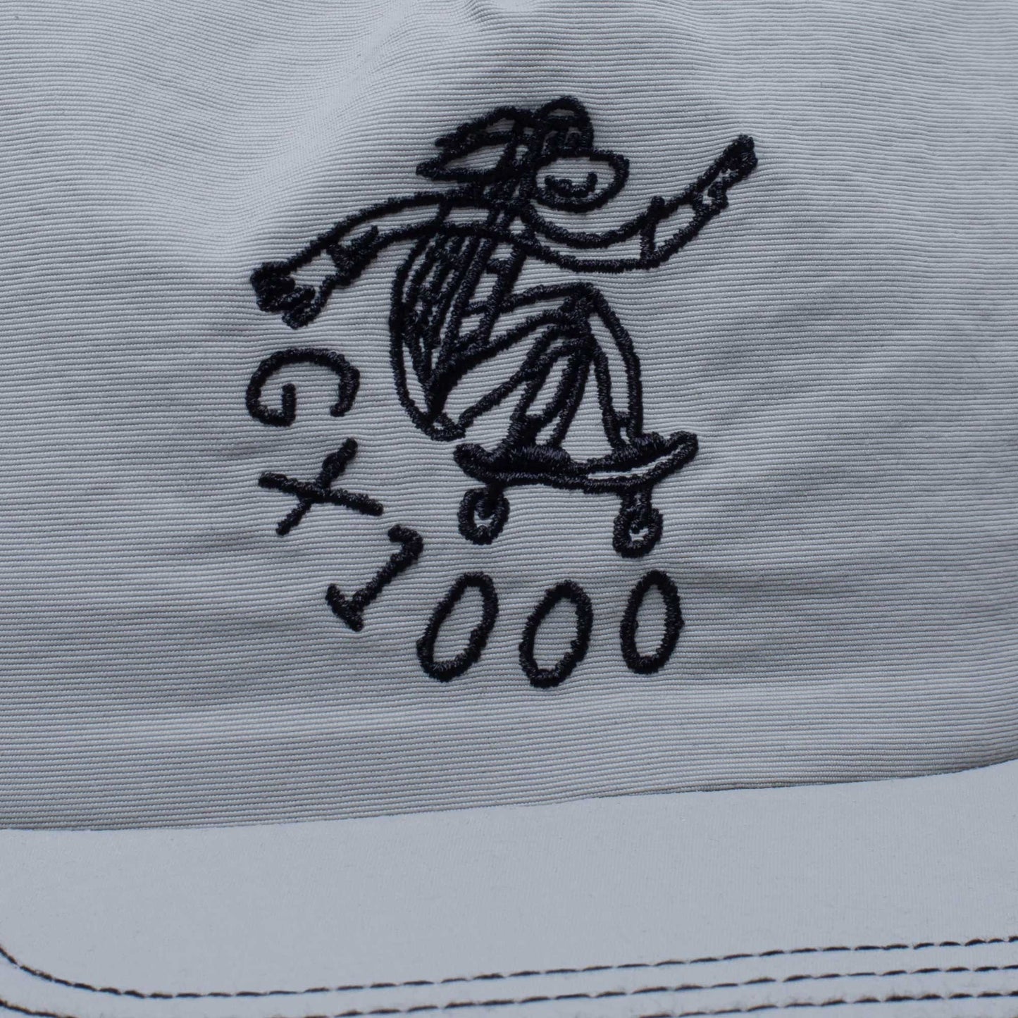 GX1000 Kowabunga 5 Panel, silver - Tiki Room Skateboards - 3