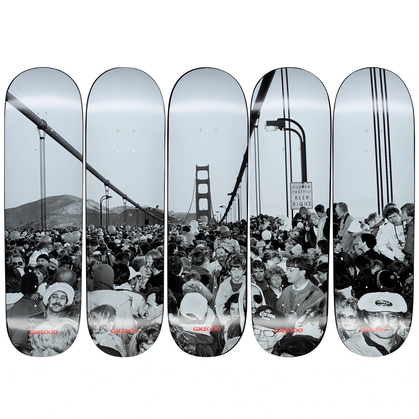 GX1000 Michael Jang Bridge Collection (5 Decks Total) - Tiki Room Skateboards - 1