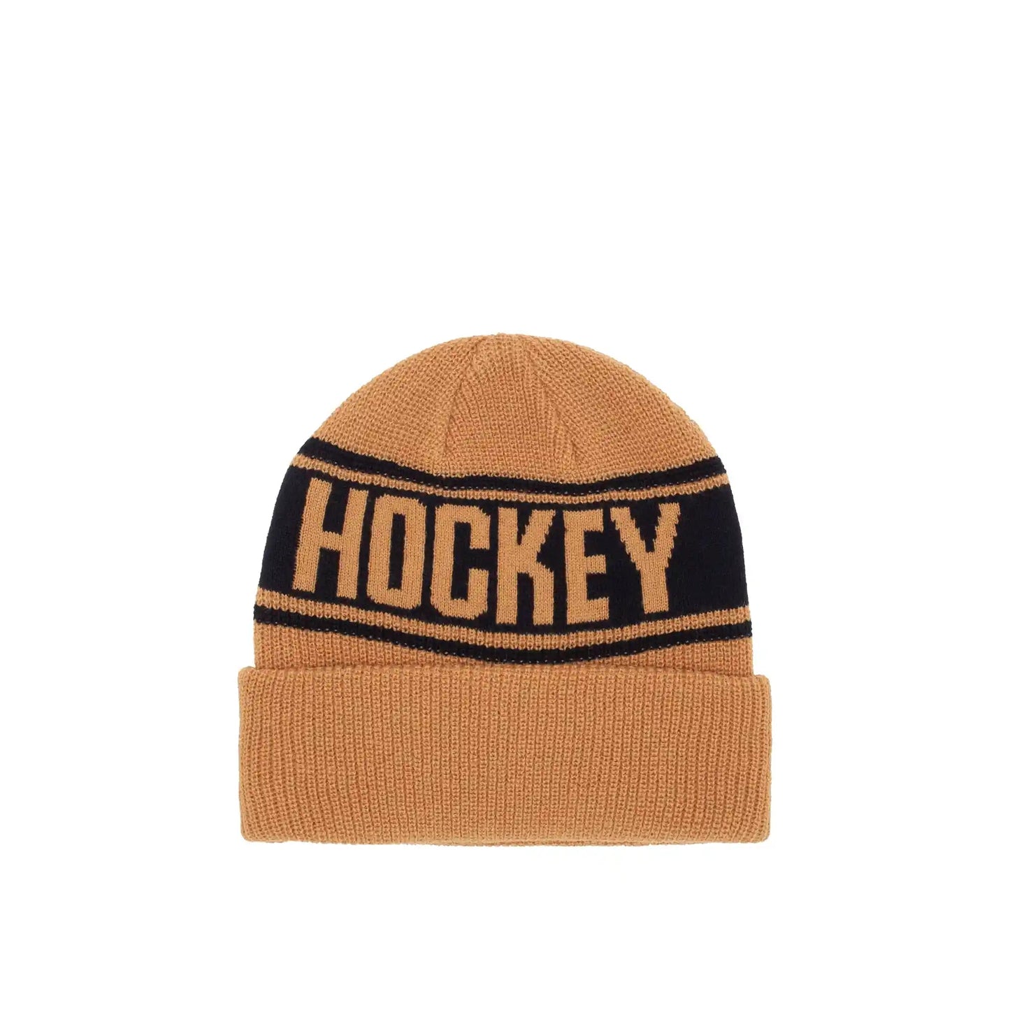 Hockey Stripe Beanie, mustard