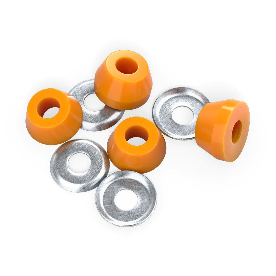 Independent Standard Conical Medium Bushings, orange - Tiki Room Skateboards - 2