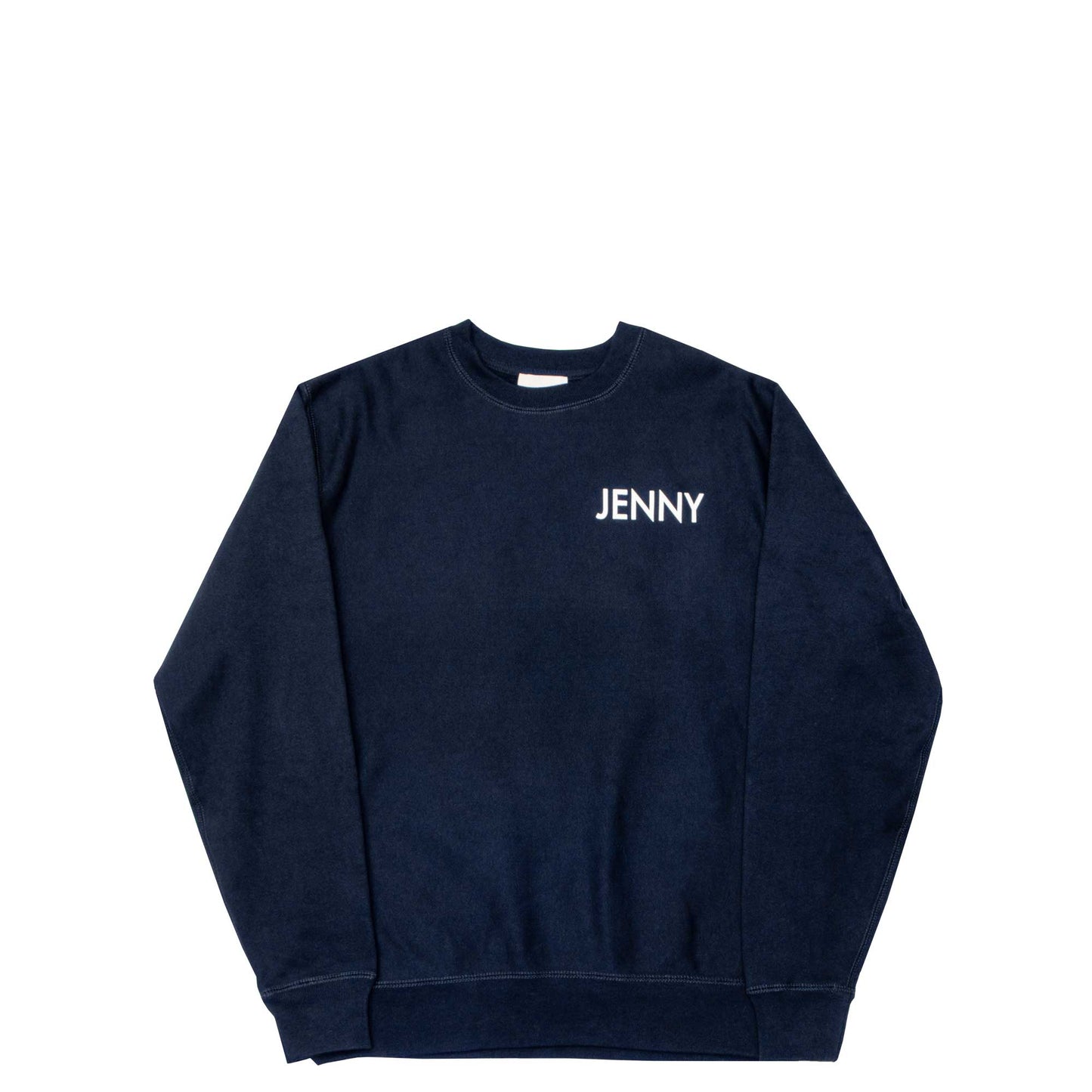 Jenny Flower Snek Crewneck Sweatshirt, navy - Tiki Room Skateboards - 2