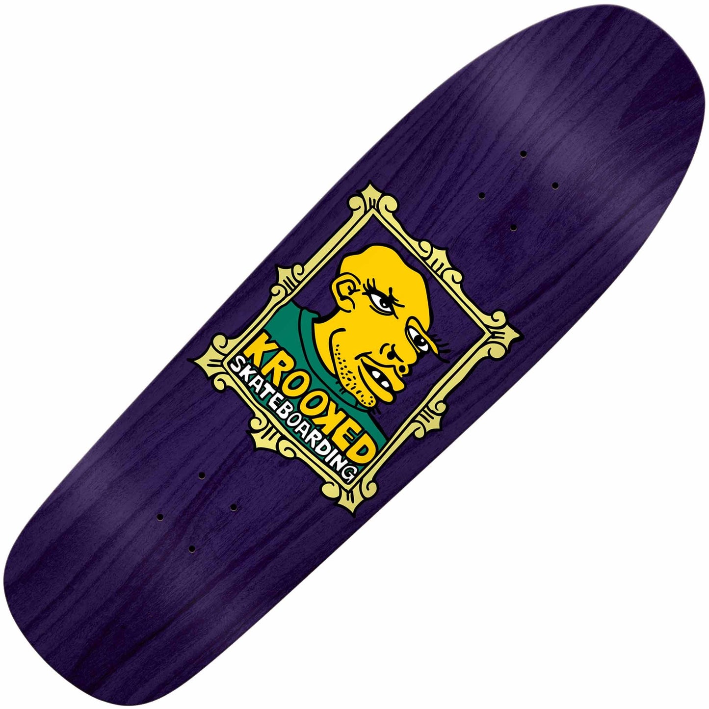 Krooked Frame Face Deck (9.81") - Tiki Room Skateboards - 1