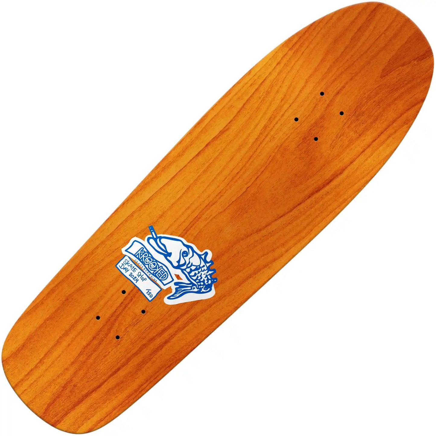 Krooked Gonz Color My Friends Ltd (Hand Numbered) Deck (9.81”) - Tiki Room Skateboards - 2