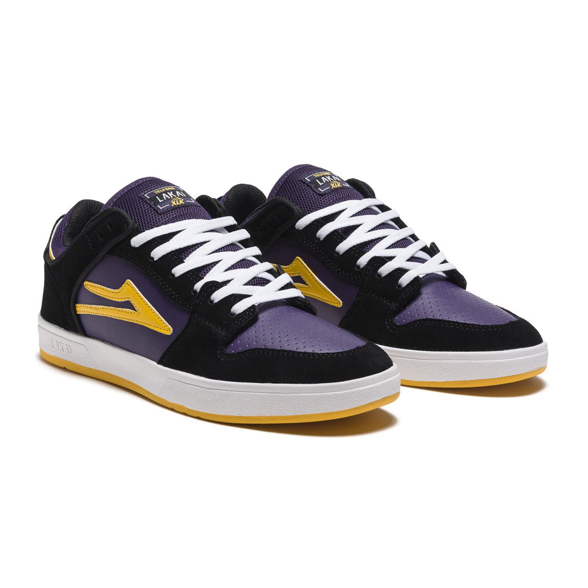 Lakai Telford Low, black/grape suede - Tiki Room Skateboards - 4