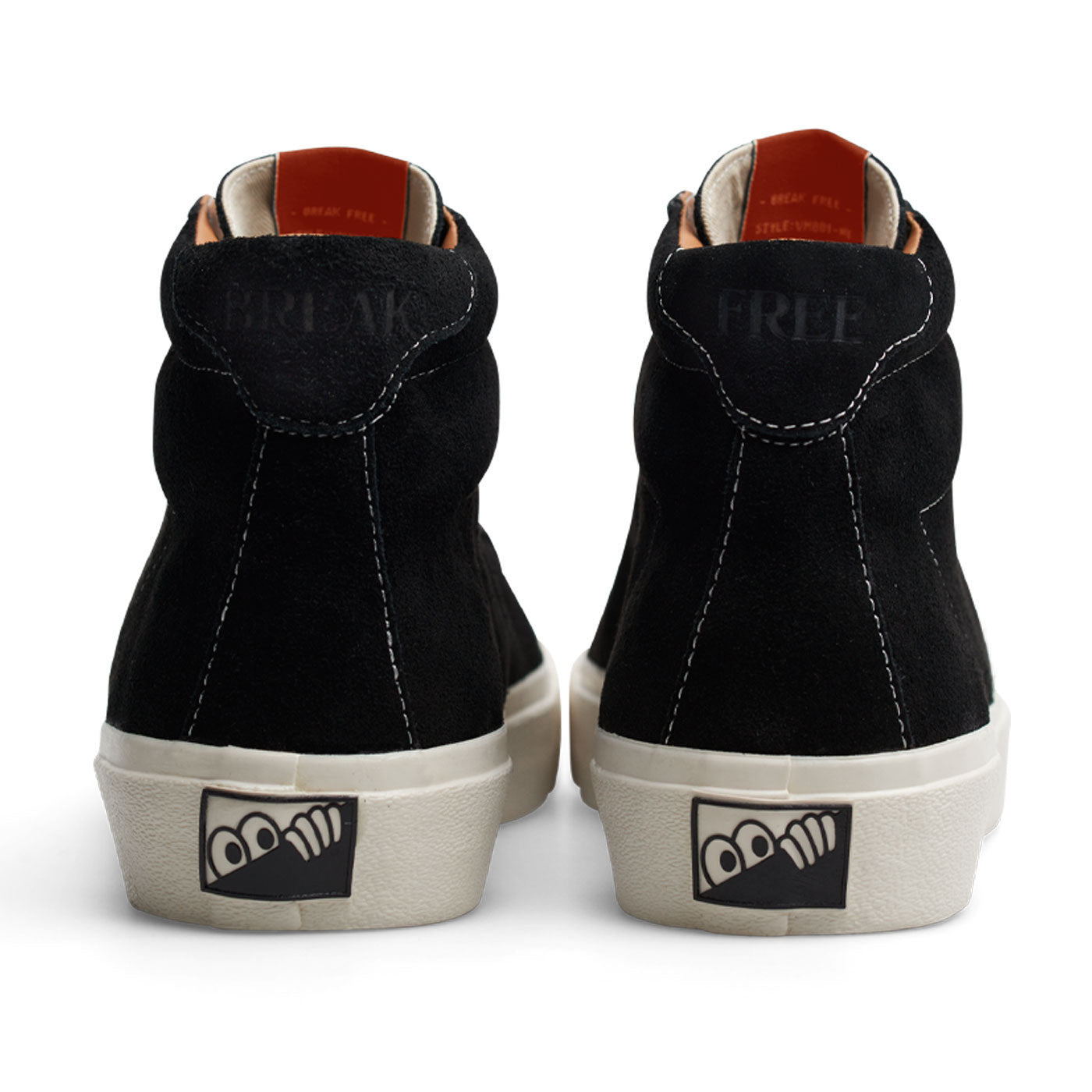 Last Resort AB VM001 Hi Suede, black/white - Tiki Room Skateboards - 5