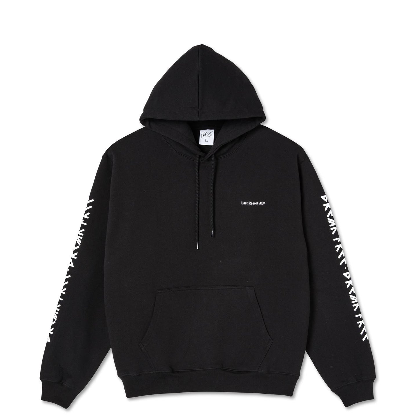 Last Resort Dragon Hoodie, black - Tiki Room Skateboards - 4