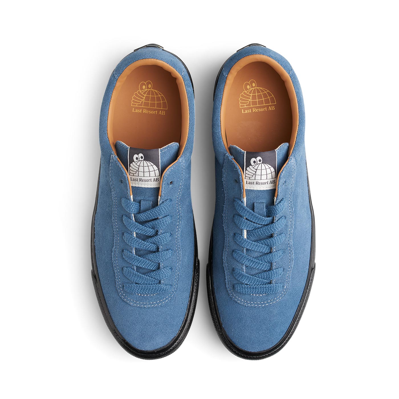 Last Resort VM001 Suede Lo, dusty blue/black - Tiki Room Skateboards - 4