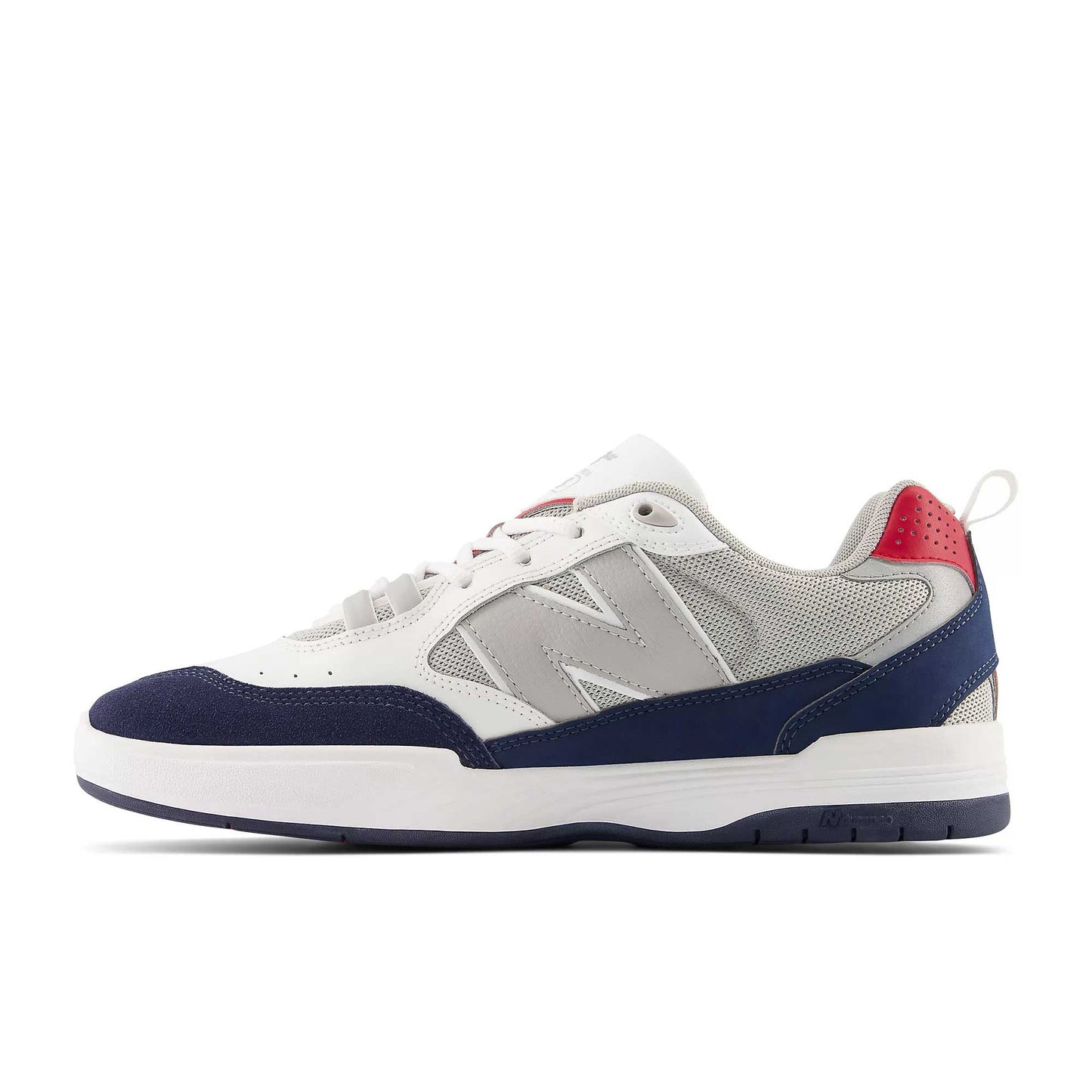 New Balance Numeric Tiago Lemos 808, white with navy - Tiki Room Skateboards - 6