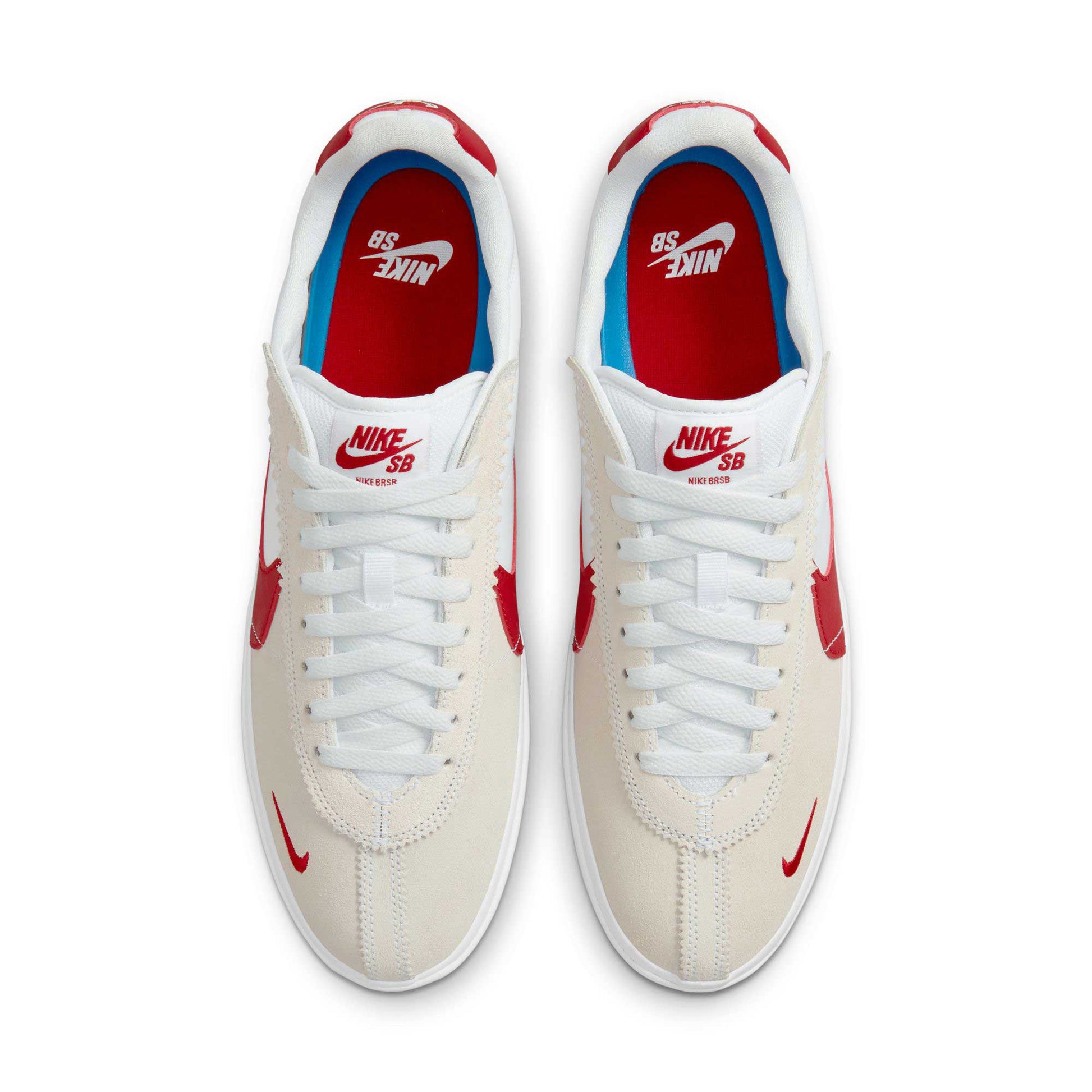 Nike SB BRSB, white/varsity red-varsity royal-white - Tiki Room Skateboards - 5