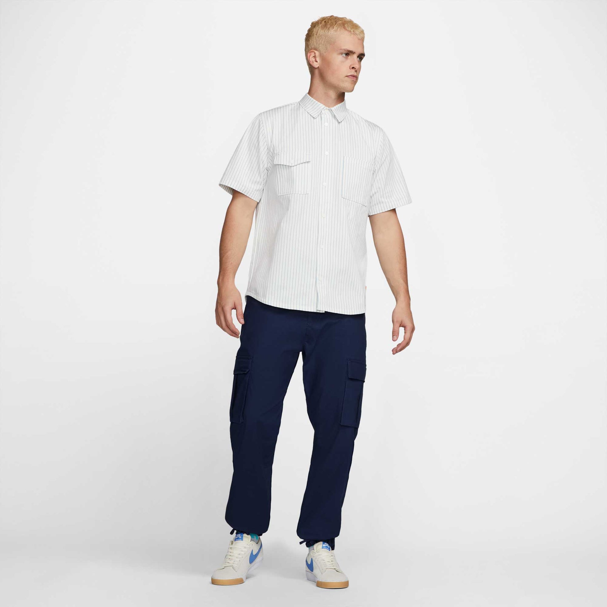 Nike SB Dri-Fit Woven Shirt, sail - Tiki Room Skateboards - 3