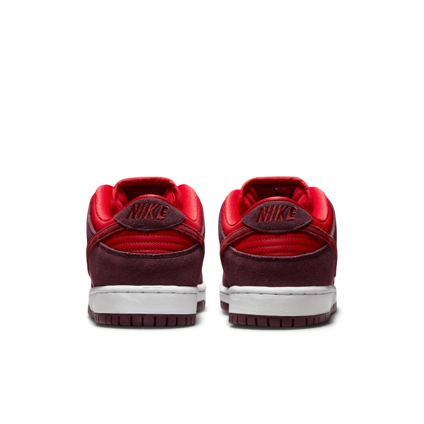 Nike SB Dunk Low Pro, burgundy crush/team red - university red - Tiki Room Skateboards - 11