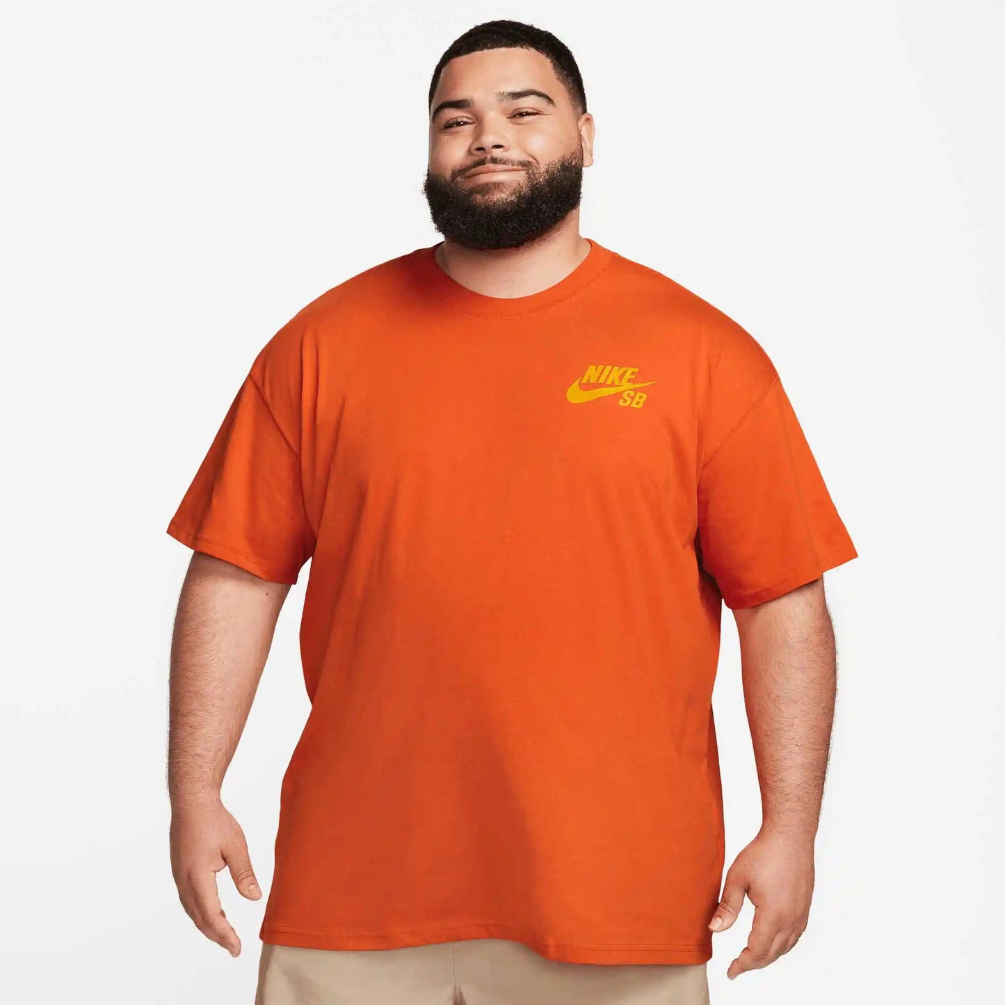 Nike SB Logo Skate T-Shirt, campfire orange - Tiki Room Skateboards - 5
