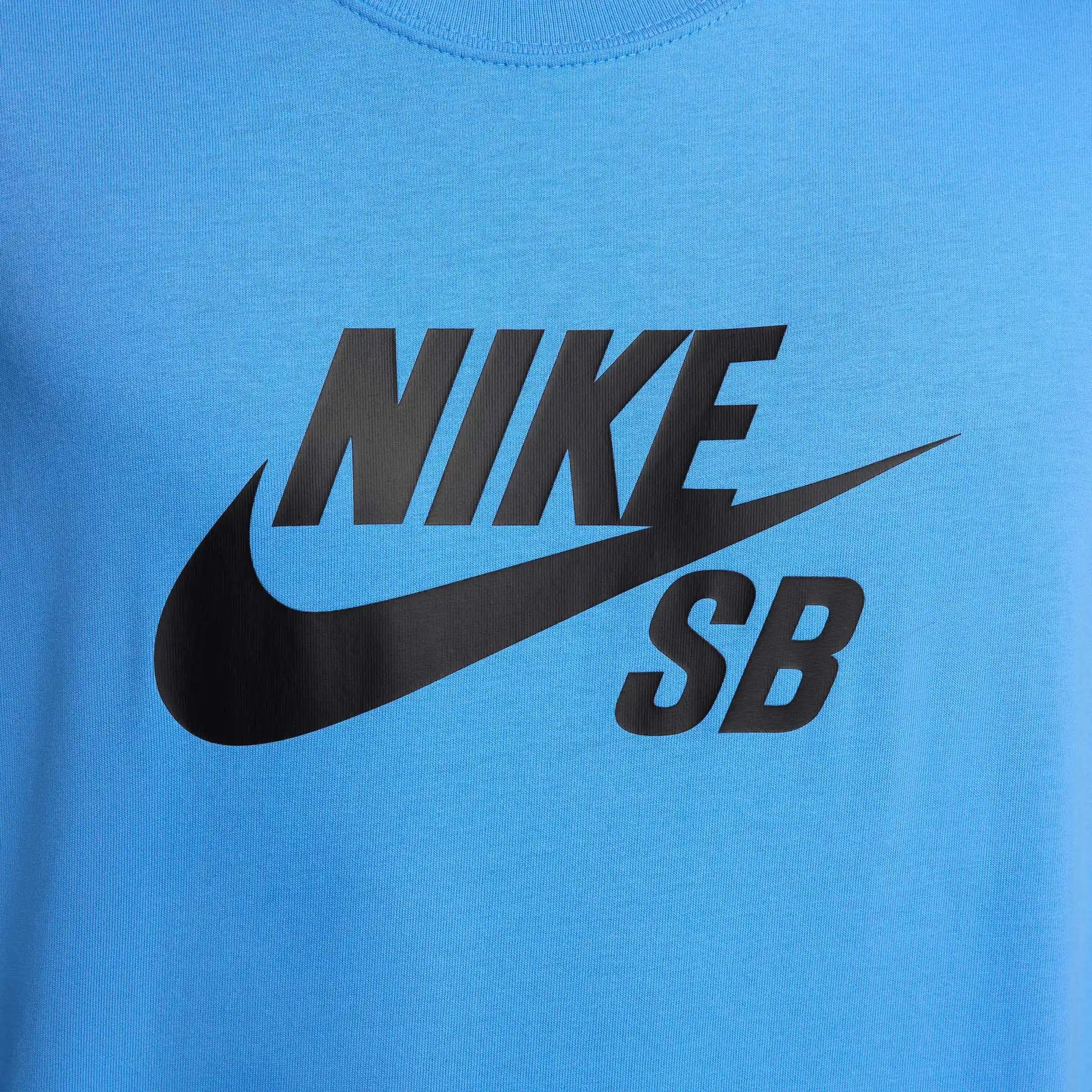 Nike SB Logo Skate T-Shirt, university blue/black - Tiki Room Skateboards - 6