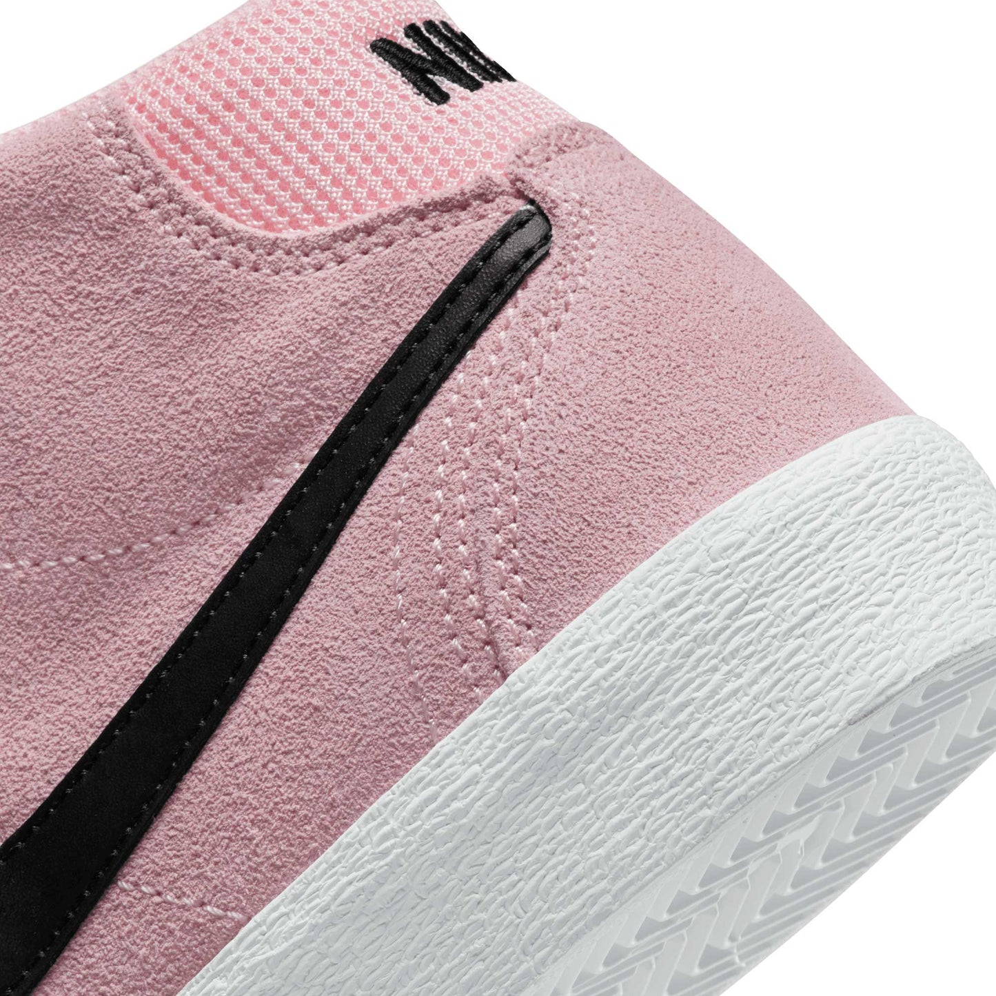 Nike SB Womens Bruin High, med soft pink/black-med soft pink - Tiki Room Skateboards - 11