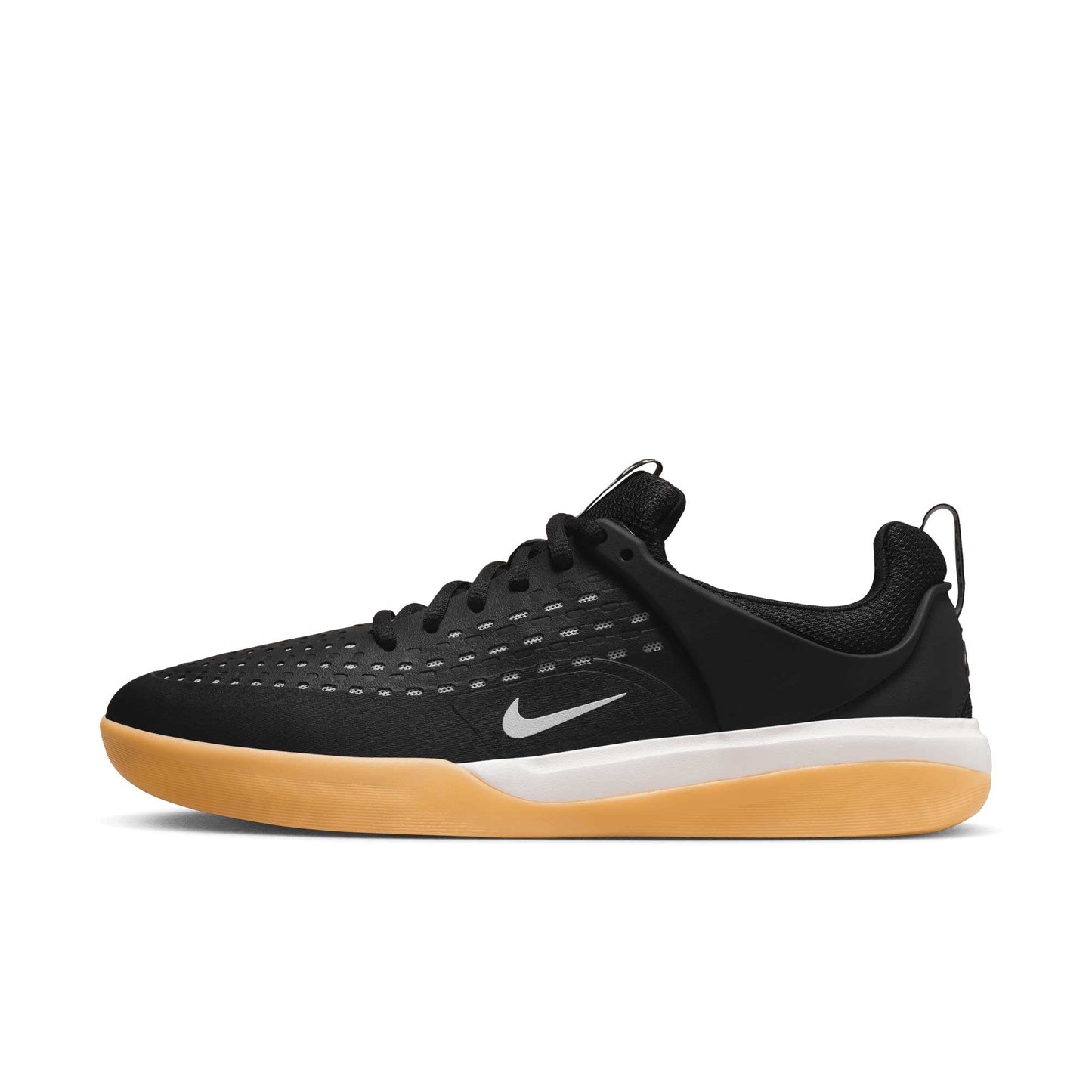 Nike SB Zoom Nyjah 3, black/white-black-white - Tiki Room Skateboards - 6