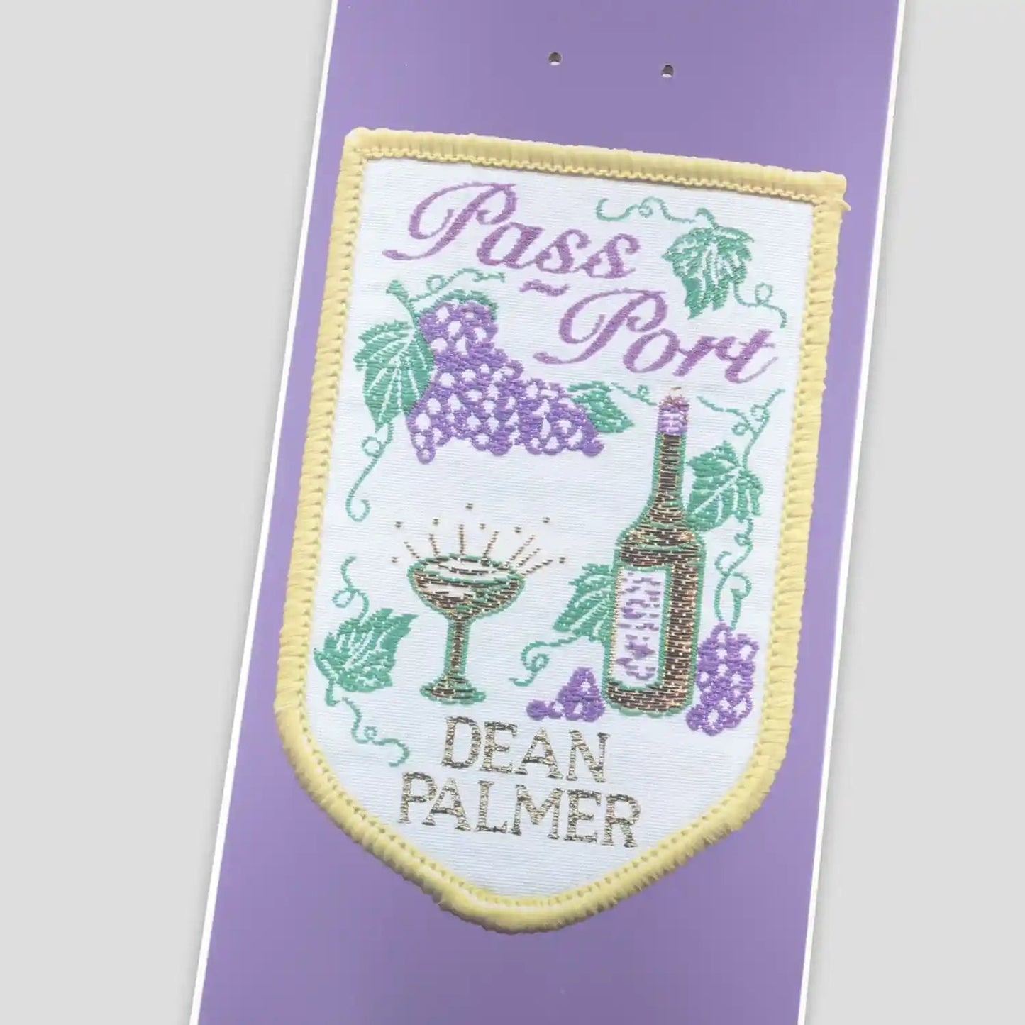 Passport Dean Palmer Patch Series Deck (8.25") - Tiki Room Skateboards - 2
