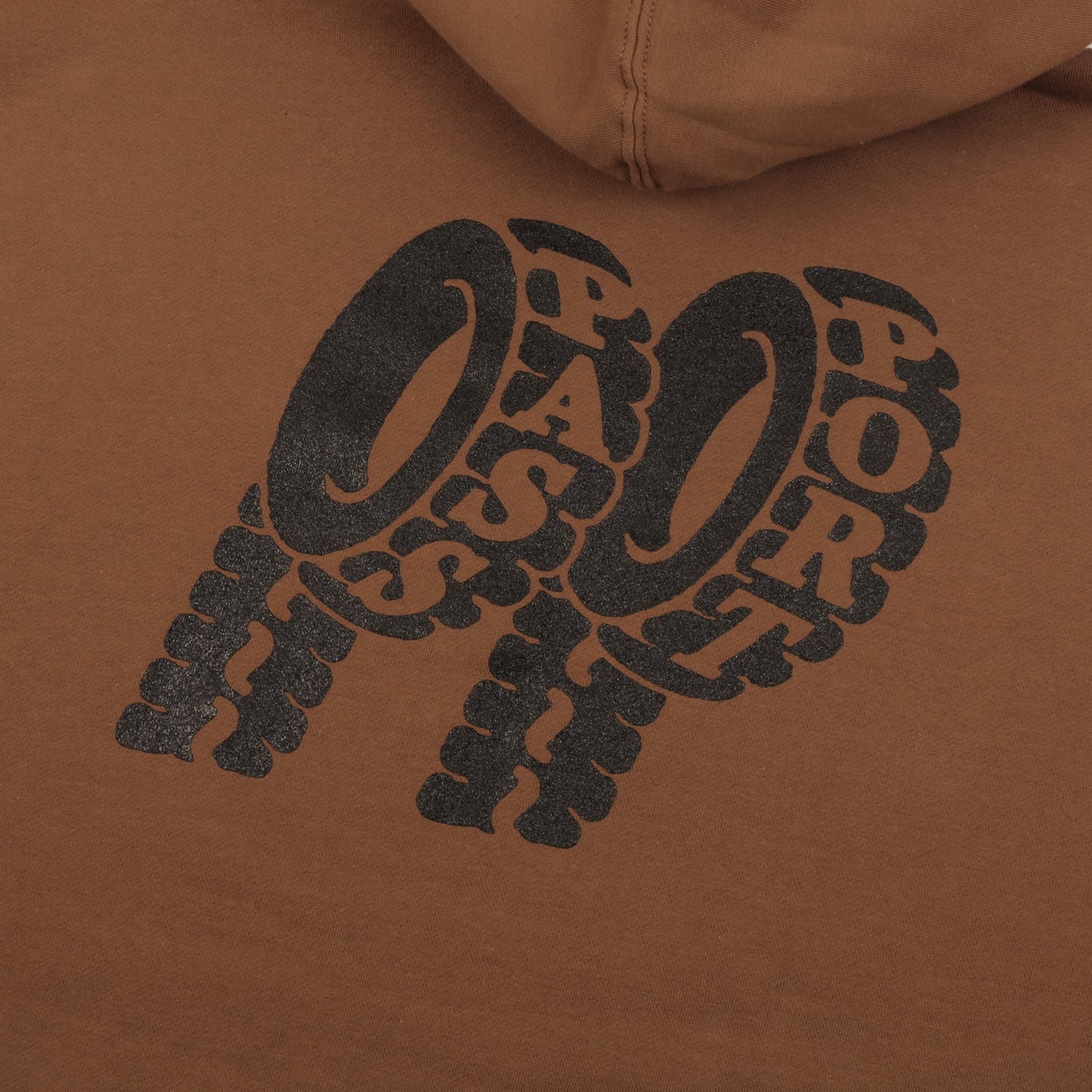 Passport Flat Tyre Hoodie, saddle - Tiki Room Skateboards - 3