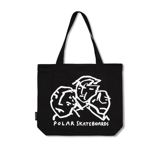 Polar Lunch Doodle Toe Bag, black - Tiki Room Skateboards - 1