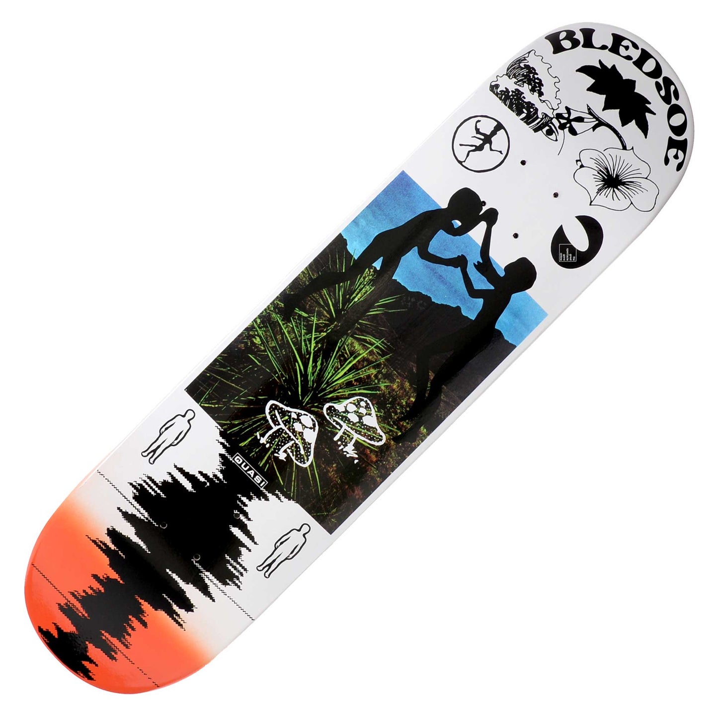 Quasi Bledsoe Dreamcatcher Deck (8.125) - Tiki Room Skateboards - 1