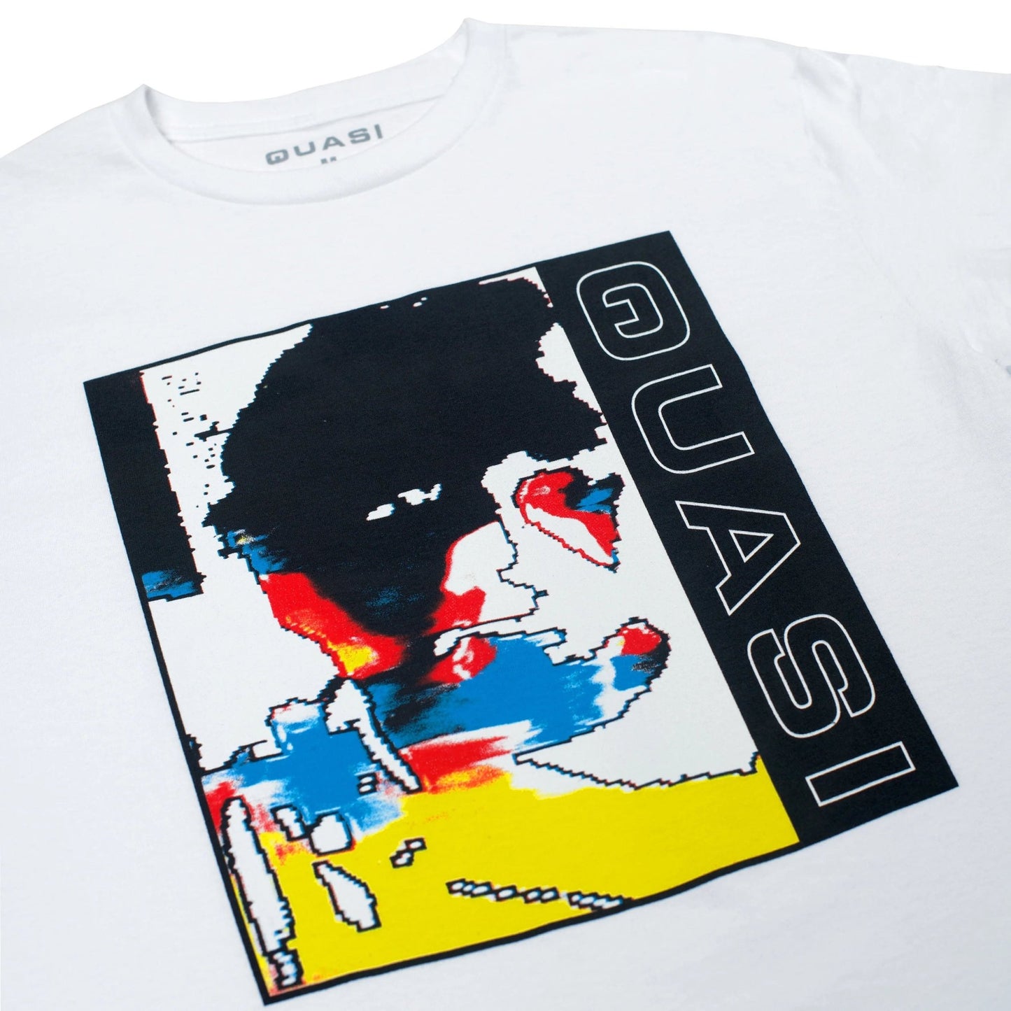 Quasi Disguise Tee, white - Tiki Room Skateboards - 2