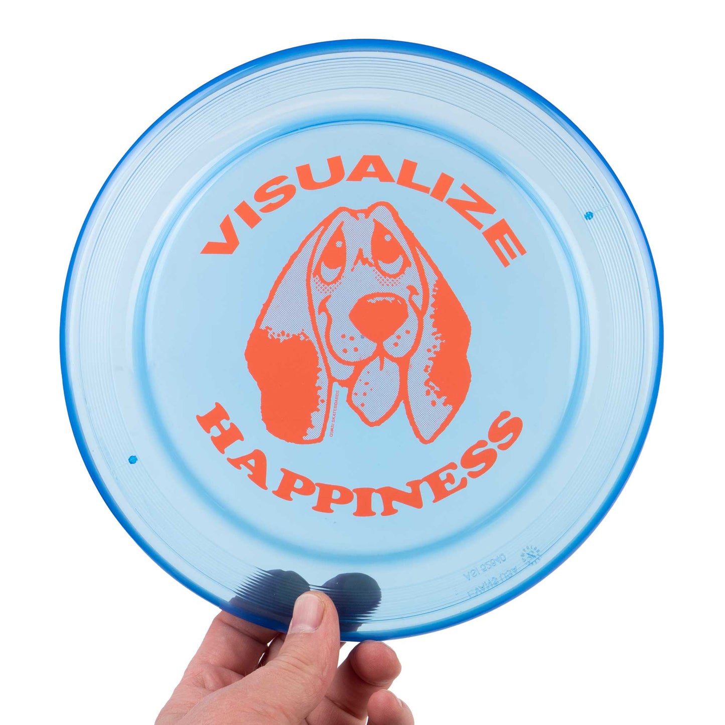 Quasi Happiness Frisbee, blue - Tiki Room Skateboards - 2