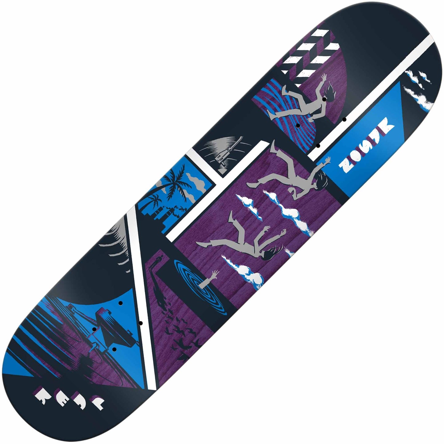 Real Mason Storyboard Deck (8.28”) - Tiki Room Skateboards - 1