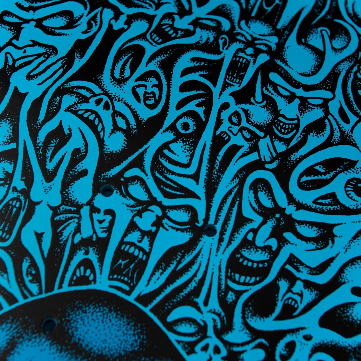 Santa Cruz Knox Firepit Reissue Deck (10.07" X 31.275") - Tiki Room Skateboards - 4