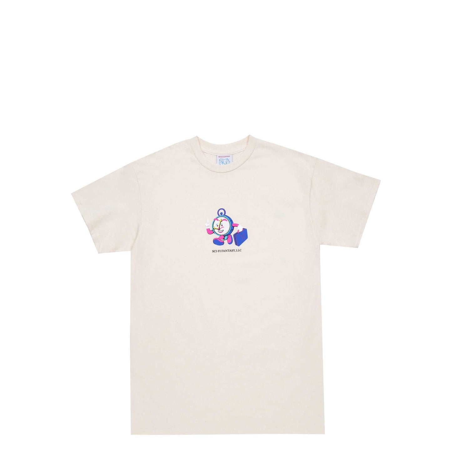 Sci-Fi Fantasy Time Travel Tee, natural - Tiki Room Skateboards - 1