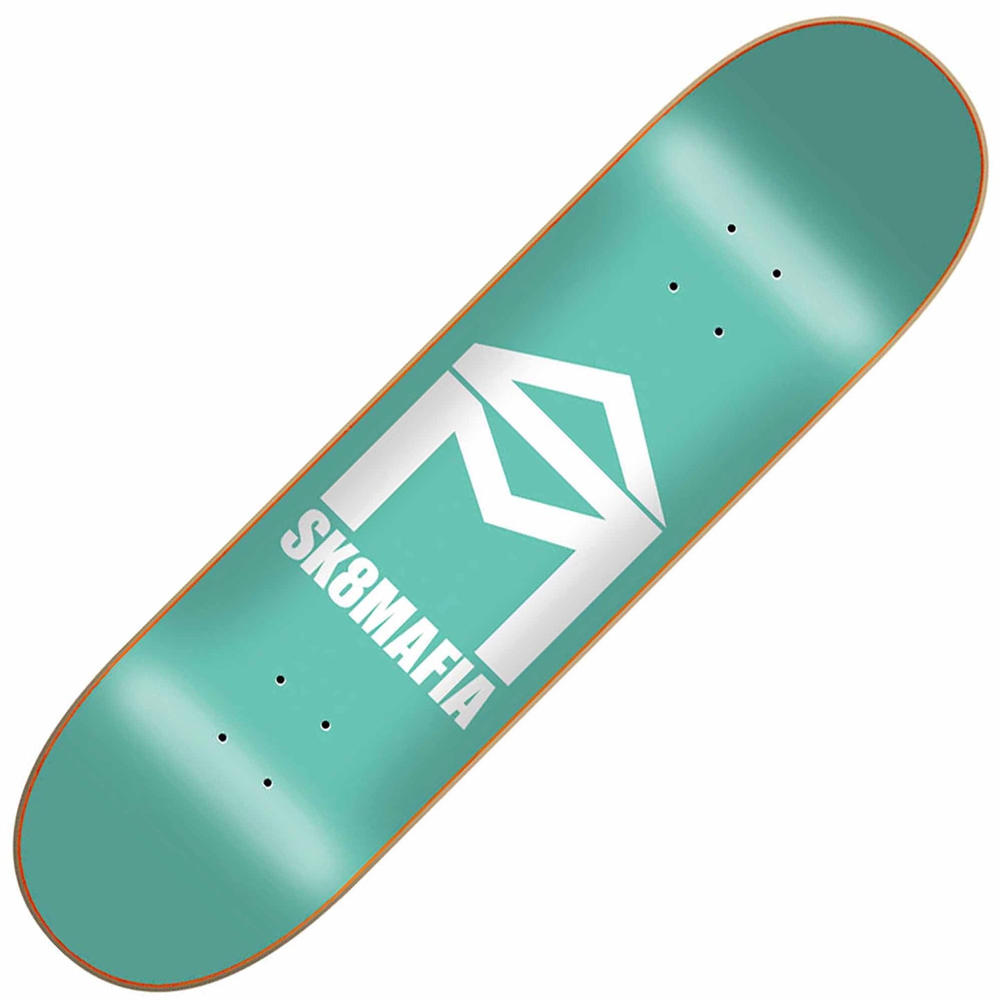 SK8 Mafia Flourescent Deck (8.0") - Tiki Room Skateboards - 1