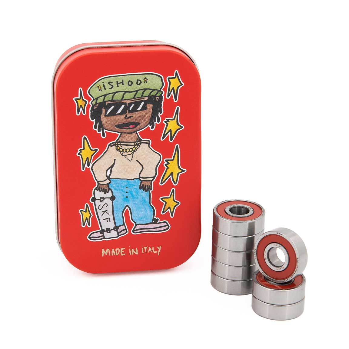 SKF Ishod Signature Bearing Kit - Tiki Room Skateboards - 1