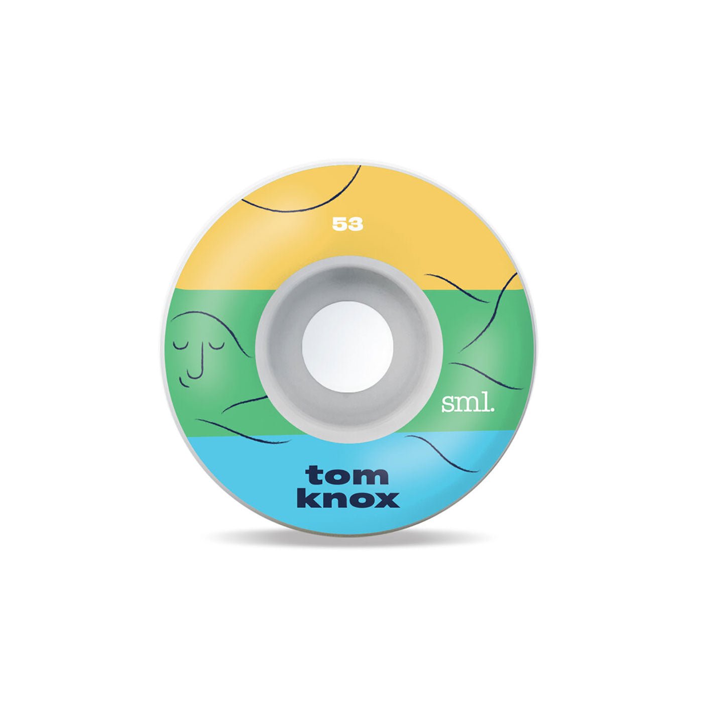 Sml. Wheels Tom Knox Toonies (99a, 53mm) - Tiki Room Skateboards - 1