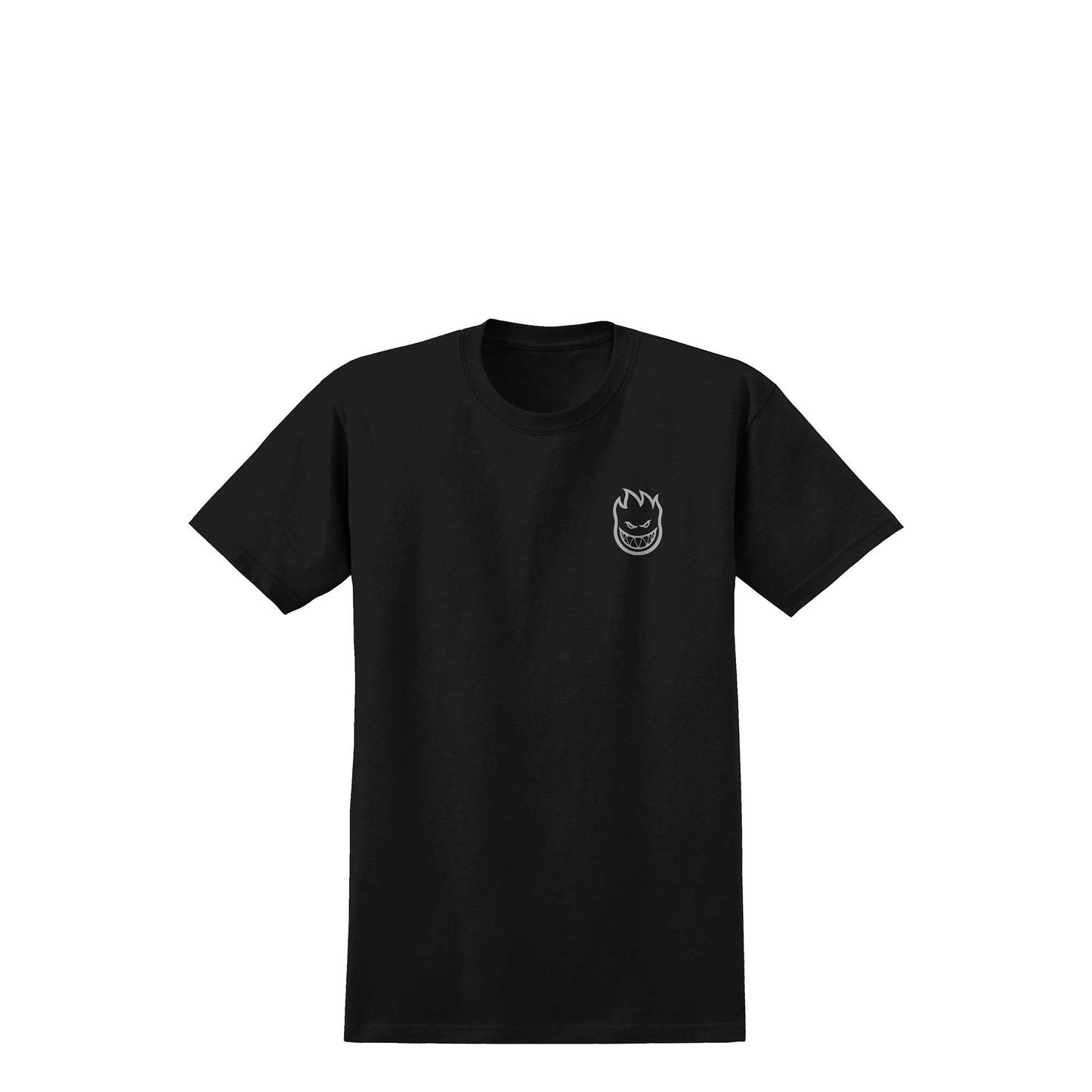Spitfire Smoke Classic S/S Tee, black - Tiki Room Skateboards - 2