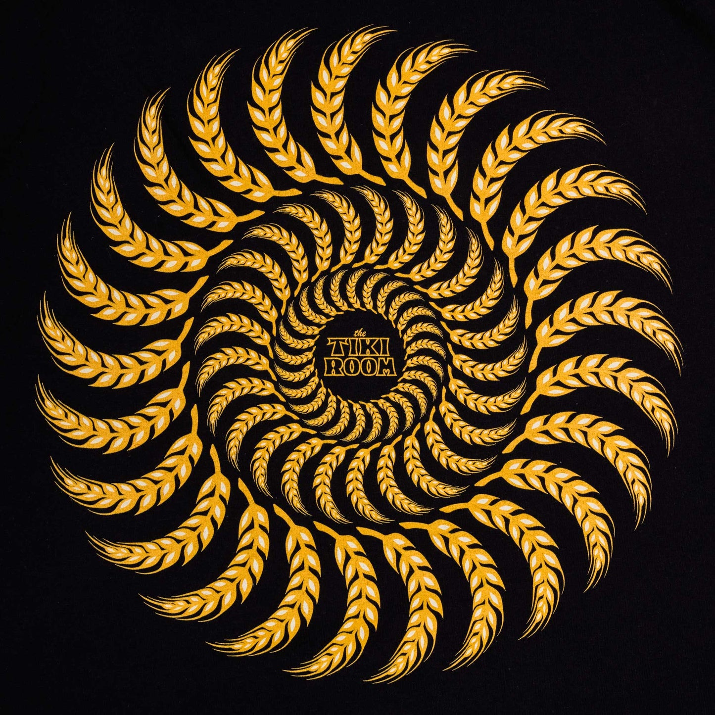 Spitfire Tiki Room 25th Anniversary t-shirt, black - Tiki Room Skateboards - 3