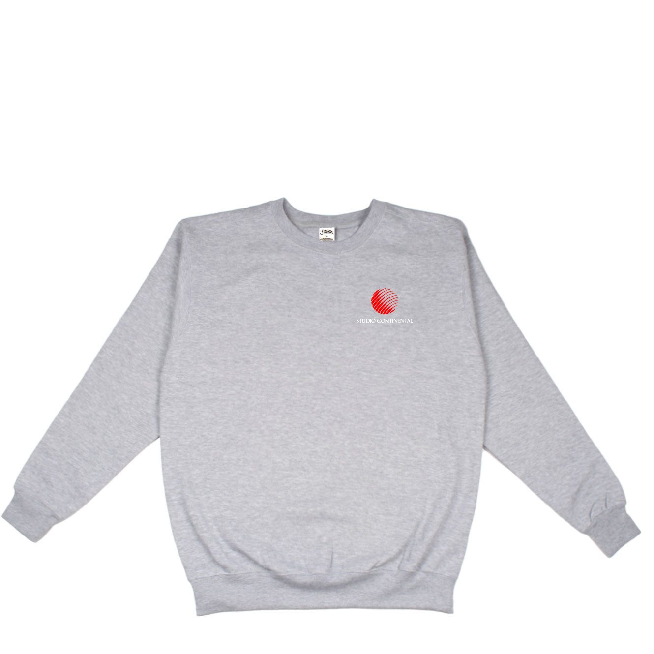 Studio Continental Crewneck, athletic hthr - Tiki Room Skateboards - 1