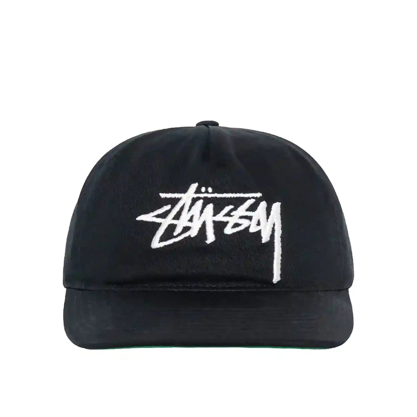 Stussy Big Stock Cap, black - Tiki Room Skateboards - 3